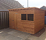 Pent Roof Wooden Sheds Airdrie